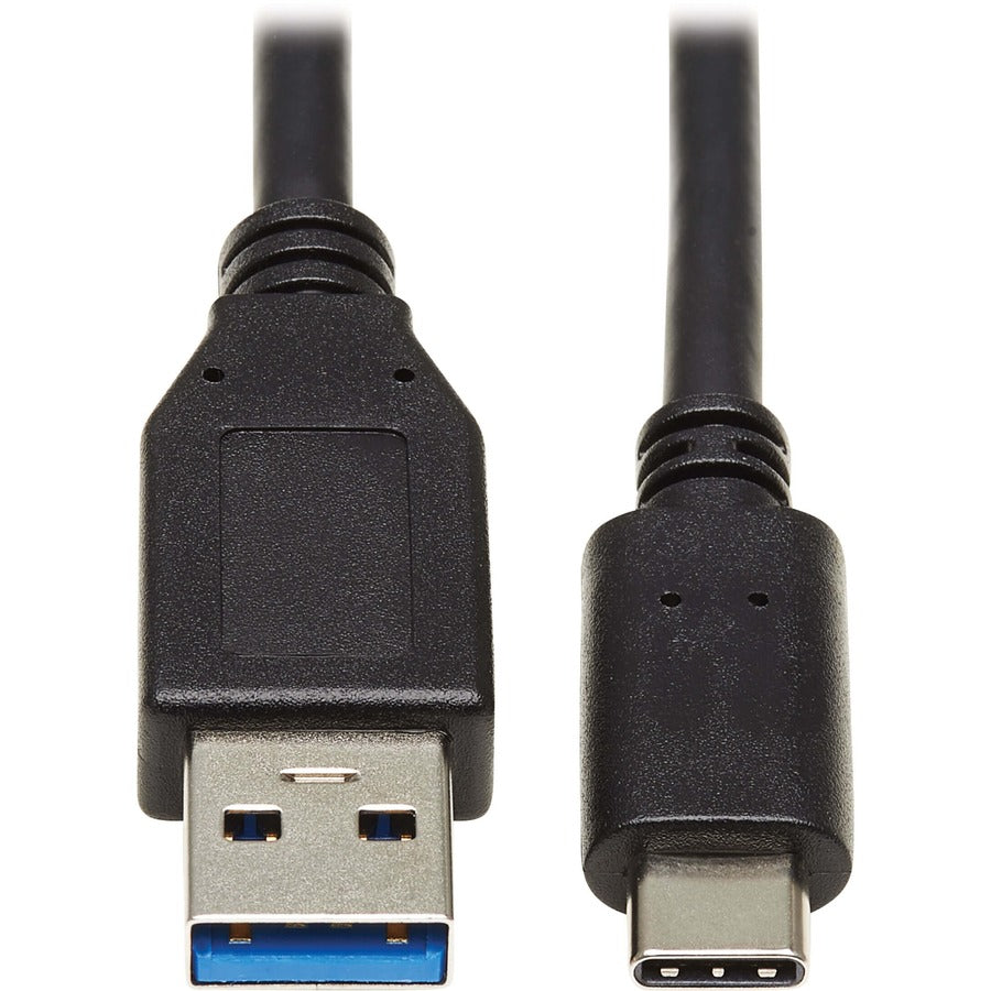 Tripp Lite USB C to USB-A Cable USB Type C 3.1 Gen 2, 10 Gbps M/M USB Type C 20in