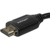 StarTech.com 6in High Speed HDMI Port Saver Cable with 4K 60Hz - Short HDMI 2.0 Male to Female Adapter Cable - Port Extender (HD2MF6INL)
