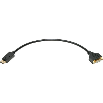 Tripp Lite DisplayPort to DVI Adapter Converter Cable M/F 1080p Black 1ft