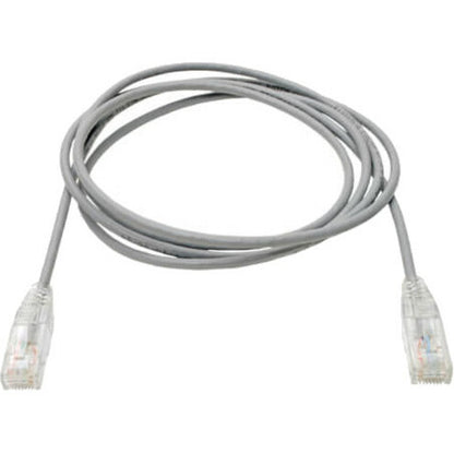 Tripp Lite Cat6 UTP Patch Cable (RJ45) - M/M, Gigabit, Snagless, Molded, Slim, Gray, 10 ft.