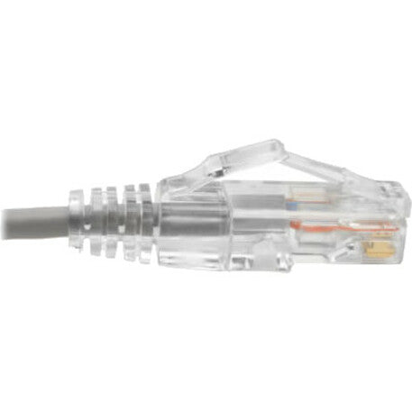 Tripp Lite Cat6 UTP Patch Cable (RJ45) - M/M, Gigabit, Snagless, Molded, Slim, Gray, 10 ft.