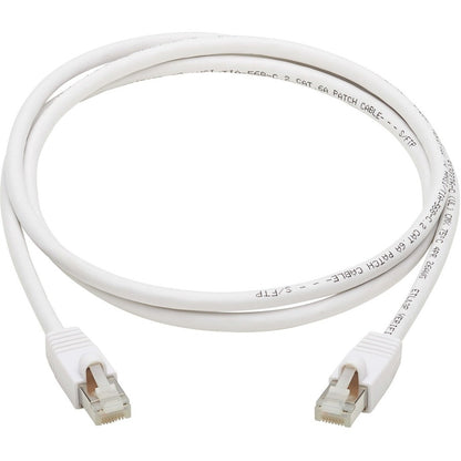 Tripp Lite Safe-IT Cat6a Ethernet Cable Antibacterial Snagless PoE M/M 5ft