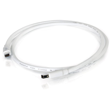 C2G 6ft Mini DisplayPort Cable M/M - White