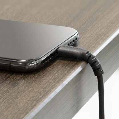 StarTech.com 3 foot/1m Durable Black USB-A to Lightning Cable, Rugged Heavy Duty Charging/Sync Cable for Apple iPhone/iPad MFi Certified