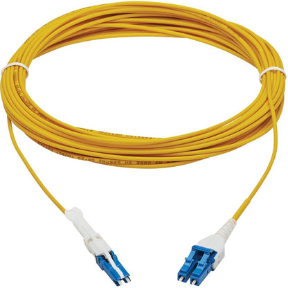 Tripp Lite Duplex Singlemode SMF Fiber Optic Cable OS2 LSZH CS-UPC LC-UPC 10M
