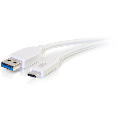 C2G 6ft USB C to USB A Cable - USB 3.2 - 5Gbps - White - M/M
