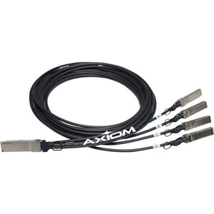 Axiom QSFP+ to 4 SFP+ Passive Twinax Cable 1m
