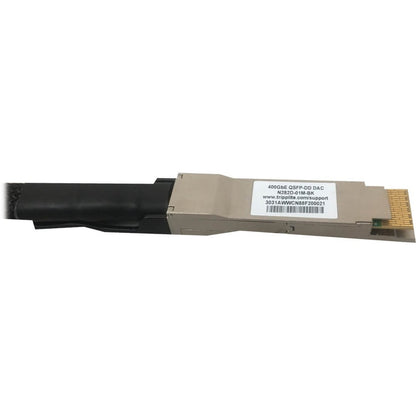 Tripp Lite Passive Twinax Direct-Attach Cable 400G QSFP-DD/QSFP-DD 1M
