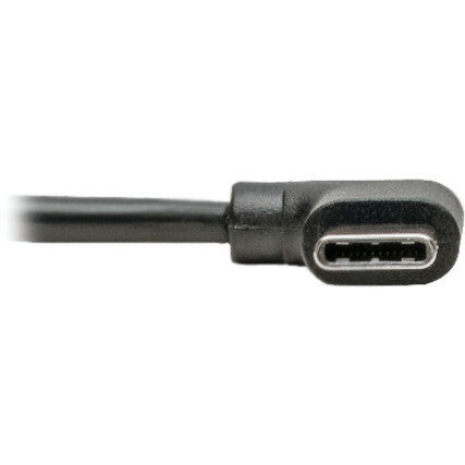 Tripp Lite USB 2.0 Hi-Speed Cable A to USB Type C USB C M/M Right-Angle 6ft 6'