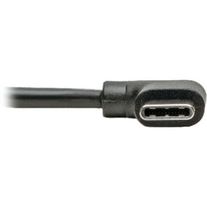 Tripp Lite USB 2.0 Hi-Speed Cable A to USB Type C USB C M/M Right-Angle 6ft 6'