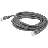 AddOn 50ft RJ-45 (Male) to RJ-45 (Male) Gray Cat6A UTP PVC Copper Patch Cable
