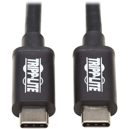 Tripp Lite Thunderbolt 3 Cable 40 Gbps Passive 5A 100W PD 4K USB C M/M 0.5M