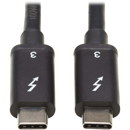 Tripp Lite Thunderbolt 3 Cable 40 Gbps Passive 5A 100W PD 4K USB C M/M 0.5M