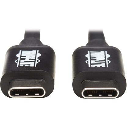 Tripp Lite Thunderbolt 3 Cable 40 Gbps Passive 5A 100W PD 4K USB C M/M 0.5M
