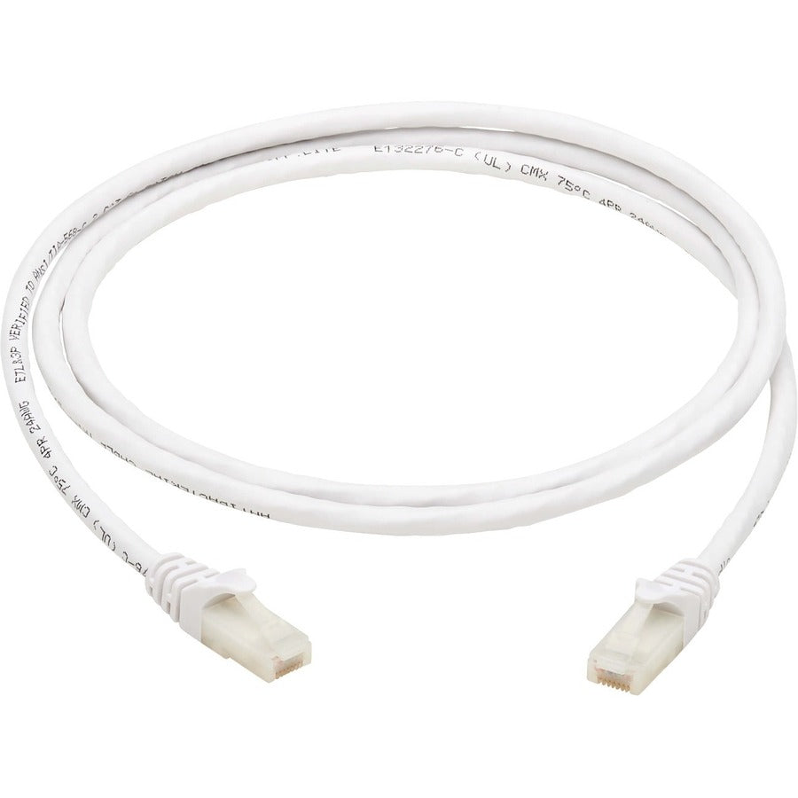 Tripp Lite Safe-IT Cat6a Ethernet Cable Antibacterial Snagless 10G M/M 3ft
