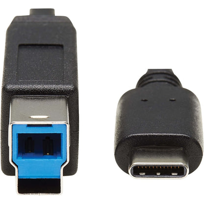 Tripp Lite USB C to USB Type B Cable USB Type C 3.1 Gen 2, 10 Gbps M/M 20in