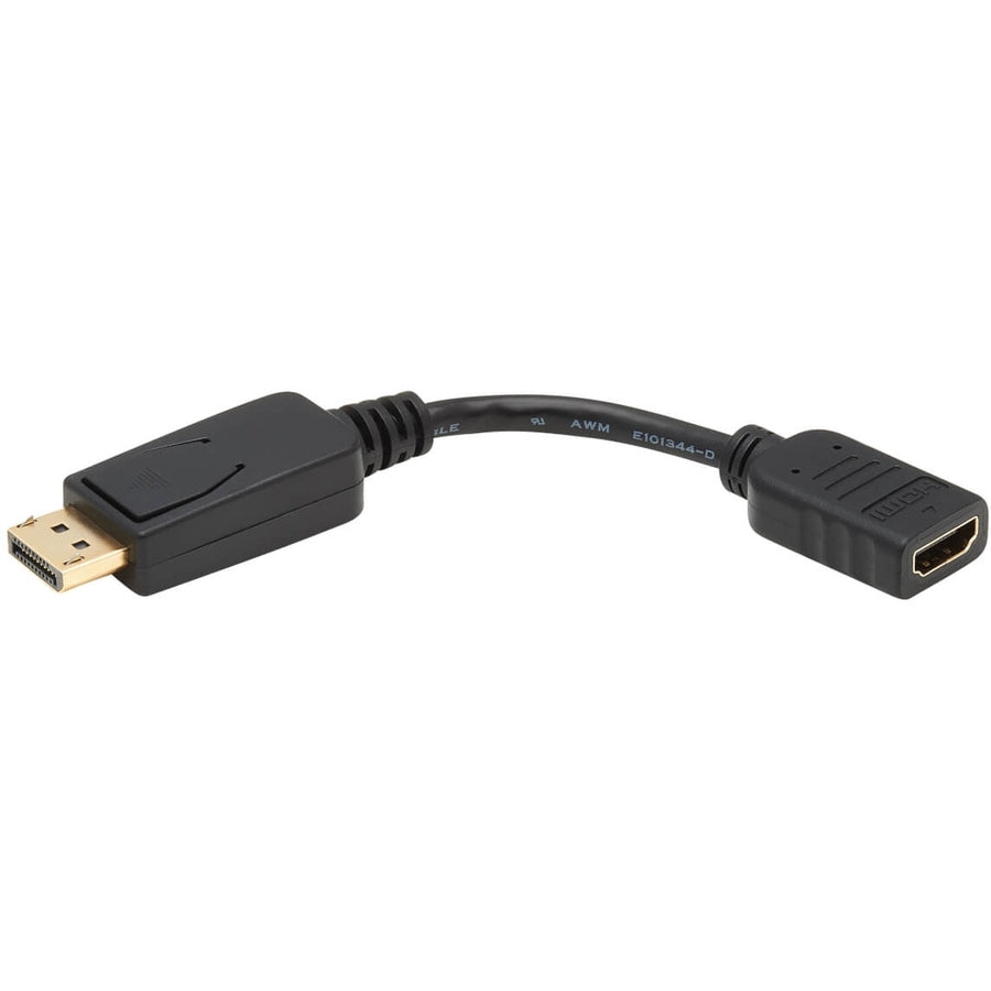 Tripp Lite 6in DisplayPort to HDMI Adapter Converter DP to HDMI M