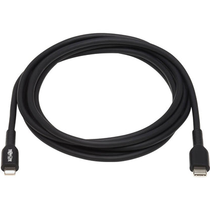 Tripp Lite USB-C to Lightning Sync/Charge Cable (M/M), MFi Certified, Black, 2 m (6.6 ft.)