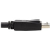 Tripp Lite Dual DisplayPort KVM Cable Kit 4K USB 3.5 mm Audio 3xM/3xM 6ft
