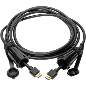 Tripp Lite HDMI Cable High-Speed 2 IP68 Connectors Industrial Ethernet 12ft