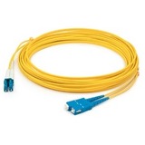 AddOn 3m LC (Male) to SC (Male) Yellow OM2 Duplex Fiber OFNR (Riser-Rated) Patch Cable