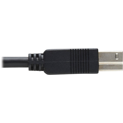 Tripp Lite U328F-15M USB 3.2 Gen 1 Fiber Active Optical Cable, M/M, Black, 15 m (49 ft.)