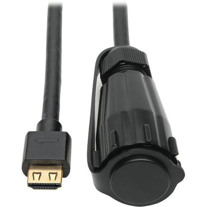 Tripp Lite HDMI Cable High-Speed IP68 Connector Industrial Ethernet MM 12ft