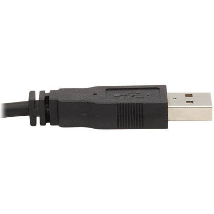 Tripp Lite DVI KVM Cable Kit 3 in 1 DVI, USB 3.5mm Audio 3xM/3xM Black 10ft