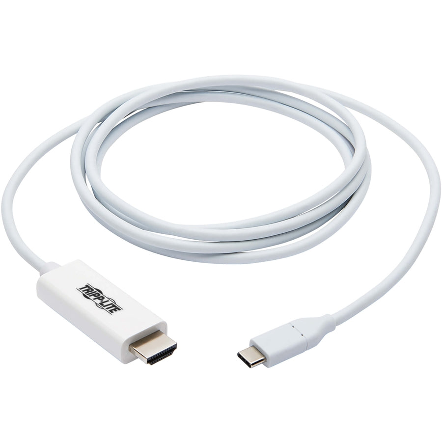 Tripp Lite USB C to HDMI Adapter Cable USB 3.1 Gen 1 4K M/M USB-C White 6ft