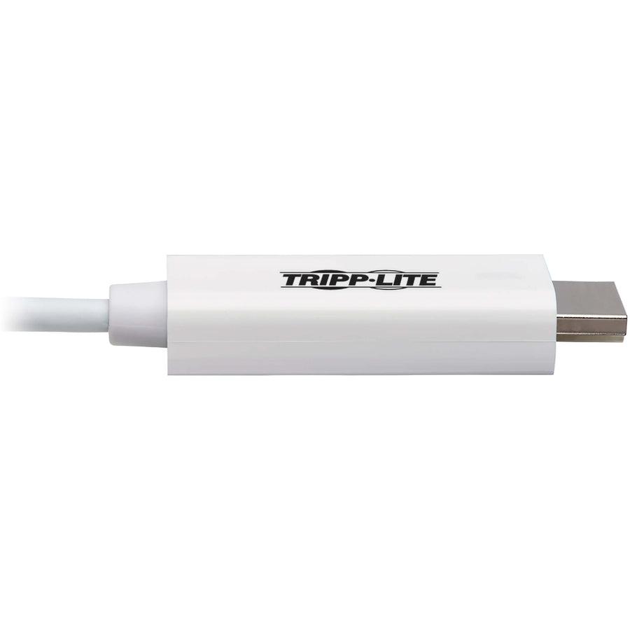Tripp Lite USB C to HDMI Adapter Cable USB 3.1 Gen 1 4K M/M USB-C White 6ft