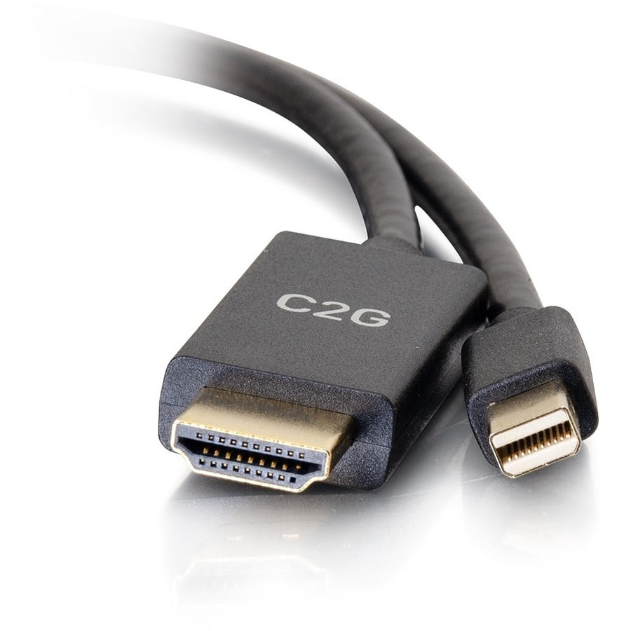C2G 6ft 4K Mini DisplayPort to HDMI Cable - Black - M/M
