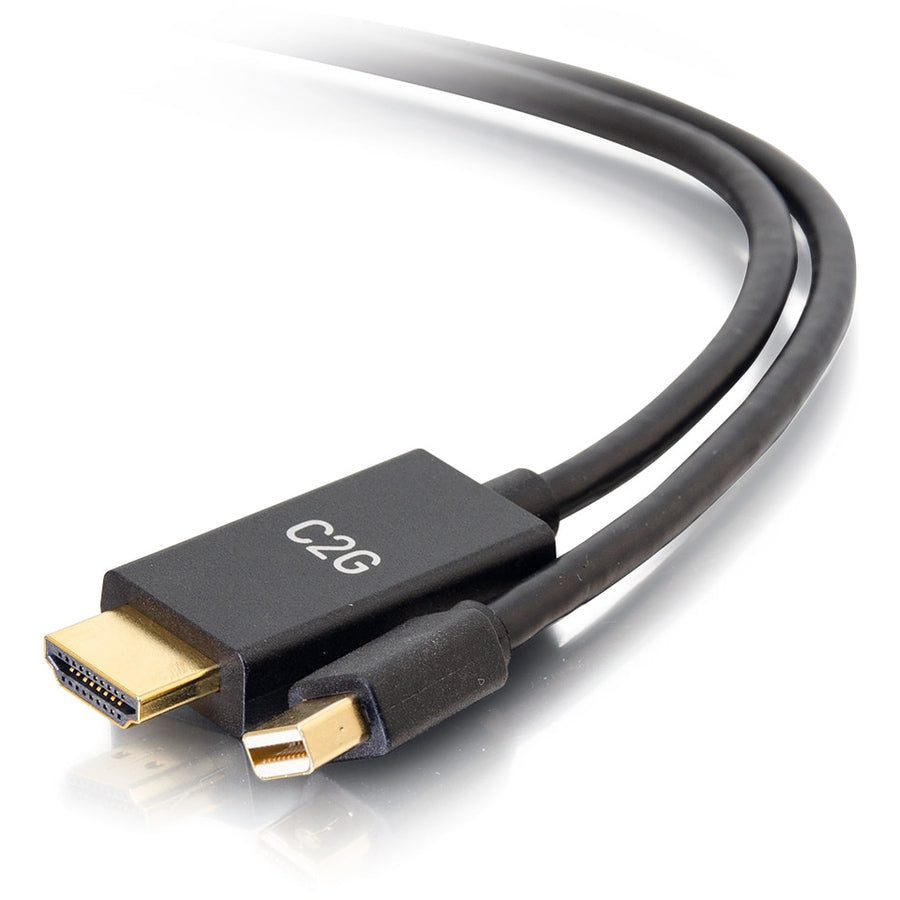 C2G 6ft 4K Mini DisplayPort to HDMI Cable - Black - M/M