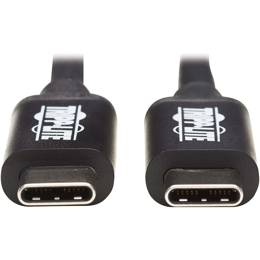 Tripp Lite Thunderbolt 3 Cable 20 Gbps Passive 5A 100W PD 4K USB C M/M 2M