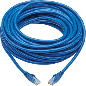 Tripp Lite Cat6 Snagless UTP Network Patch Cable (RJ45 M/M), Blue, 50 ft.