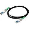 AddOn Dell 332-1655 Compatible TAA Compliant 40GBase-CU QSFP+ to QSFP+ Direct Attach Cable (Passive Twinax, 3m)
