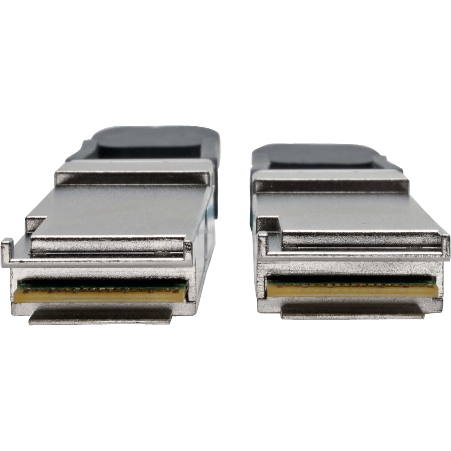 Tripp Lite QSFP+ to QSFP+ Active Optical Cable - 40Gb, AOC, M/M, Aqua, 30 m (98.4 ft.)