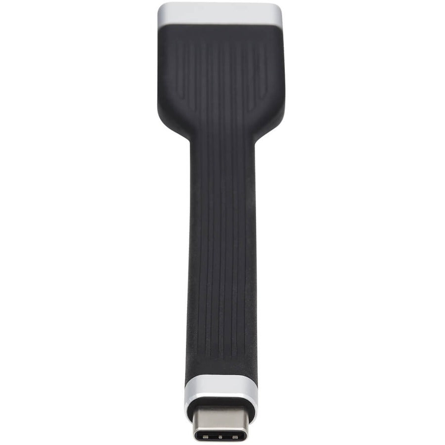 Tripp Lite USB C to DisplayPort Adapter Cable Flat 4K 60Hz M/F Black 5in