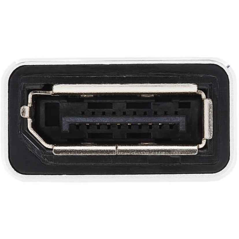 Tripp Lite USB C to DisplayPort Adapter Cable Flat 4K 60Hz M/F Black 5in