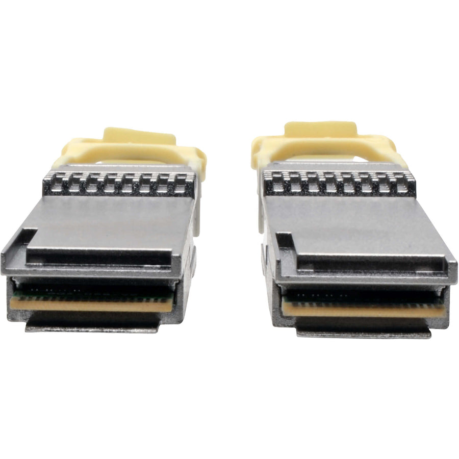 Tripp Lite QSFP28 to QSFP28 Active Optical Cable - 100GbE, AOC, M/M, Aqua, 3 m (9.8 ft.)