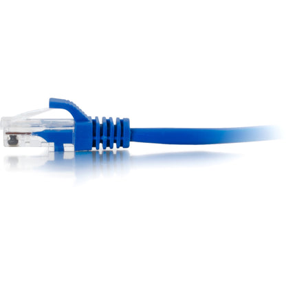 C2G 6in Cat5e Ethernet Cable - Snagless Unshielded (UTP) - Blue
