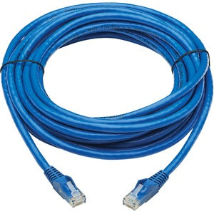Tripp Lite Cat6 Snagless UTP Network Patch Cable (RJ45 M/M), Blue, 20 ft.