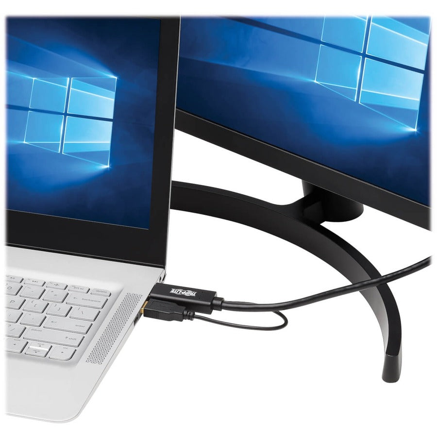 Tripp Lite P567-02M HDMI to DisplayPort 1.2 Active Adapter Cable, Black, 2 m (6.6 ft.)