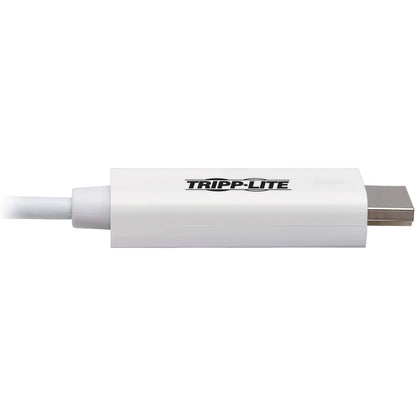 Tripp Lite USB C to HDMI Adapter Cable USB 3.1 Gen 1 4K M/M USB-C White 3ft