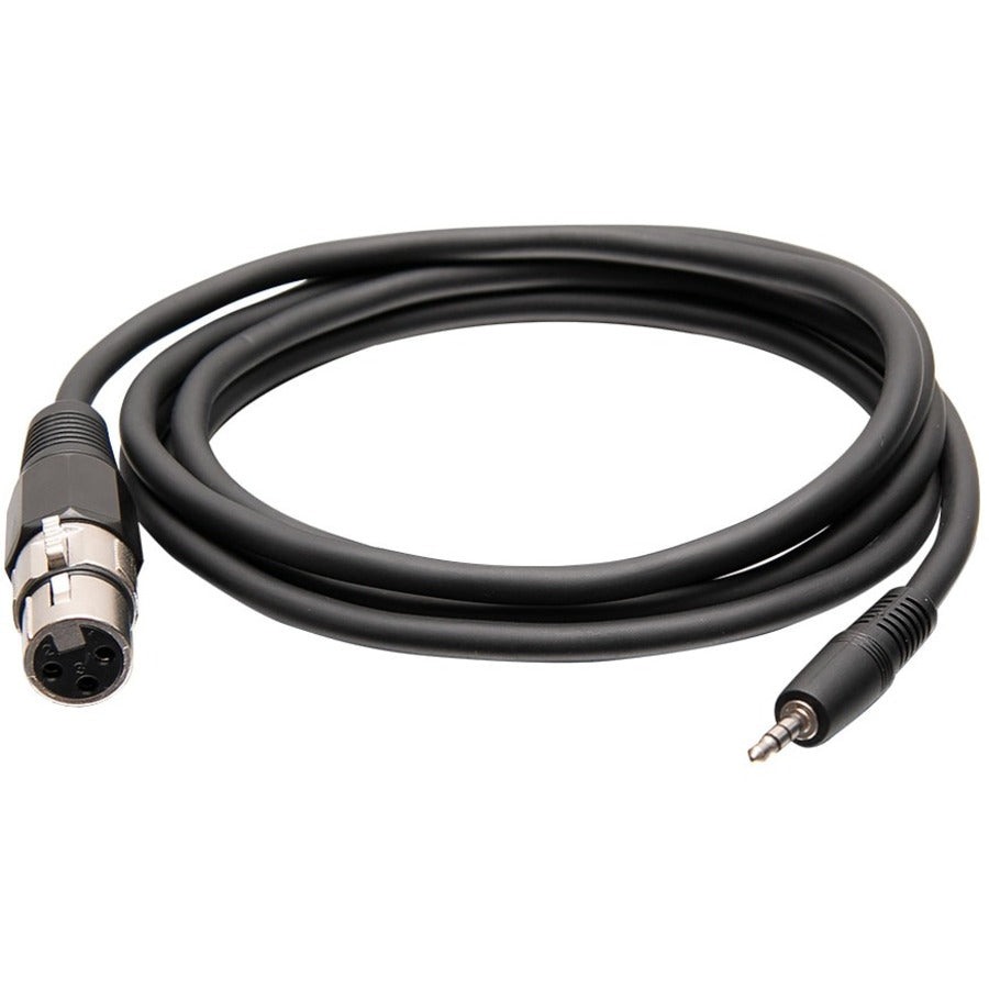 C2G 6ft 3.5mm TRS 3 Position Balanced to XLR Cable - M/F