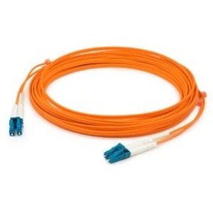 AddOn 4m LC (Male) to LC (Male) Orange OM2 Duplex OFNR (Riser-Rated) Fiber Patch Cable