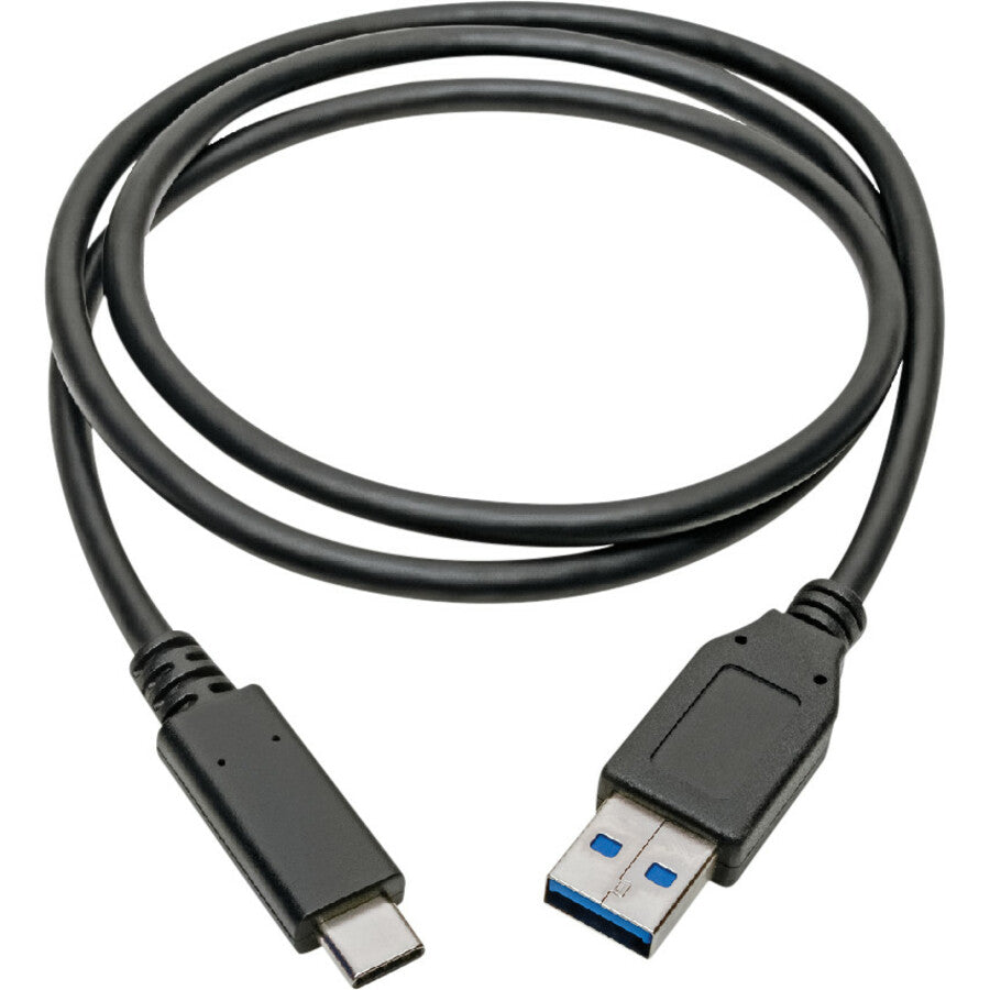 Tripp Lite USB C to USB-A Cable 3.1 10 Gbps USB-IF Certified USB Type C M/M 3ft