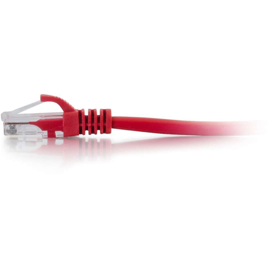 C2G 6in Cat6 Snagless Unshielded (UTP) Network Patch Cable - Red