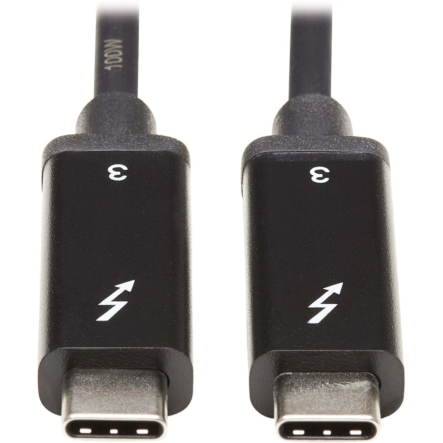 Tripp Lite Thunderbolt 3 Cable 40 Gbps Active 5A 100W PD 4K USB C M/M 2M