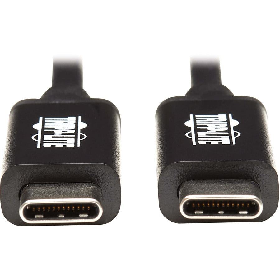 Tripp Lite Thunderbolt 3 Cable 40 Gbps Active 5A 100W PD 4K USB C M/M 2M