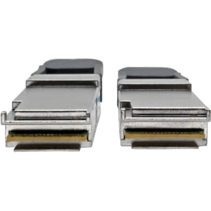Tripp Lite QSFP+ to QSFP+ Active Optical Cable - 40Gb, AOC, M/M, Aqua, 2 m (6.6 ft.)